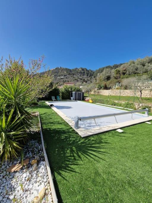 Appartement 2 Pieces Renove Avec Acces Piscine Peymeinade Bagian luar foto